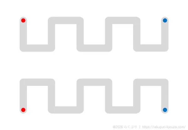 なぞり書でこぼこ4の画像