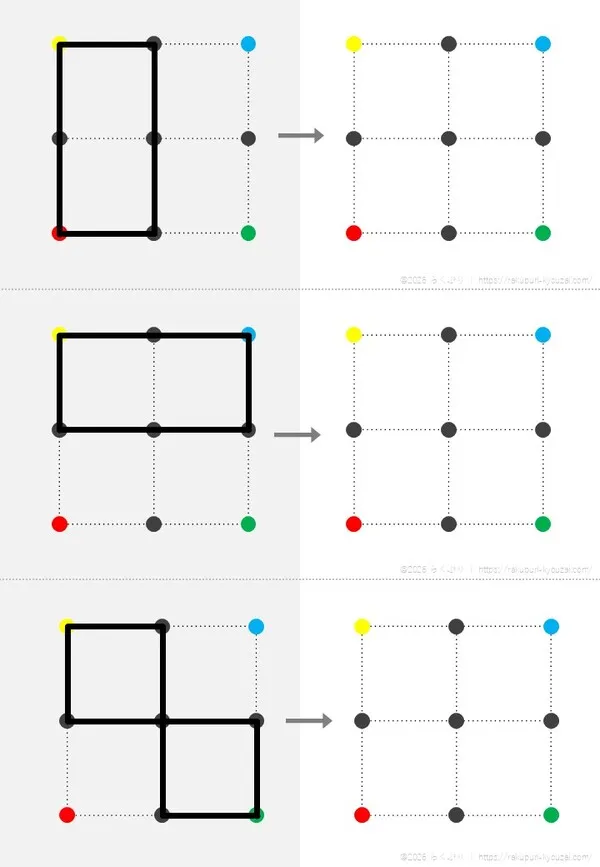 点描写３×３色４