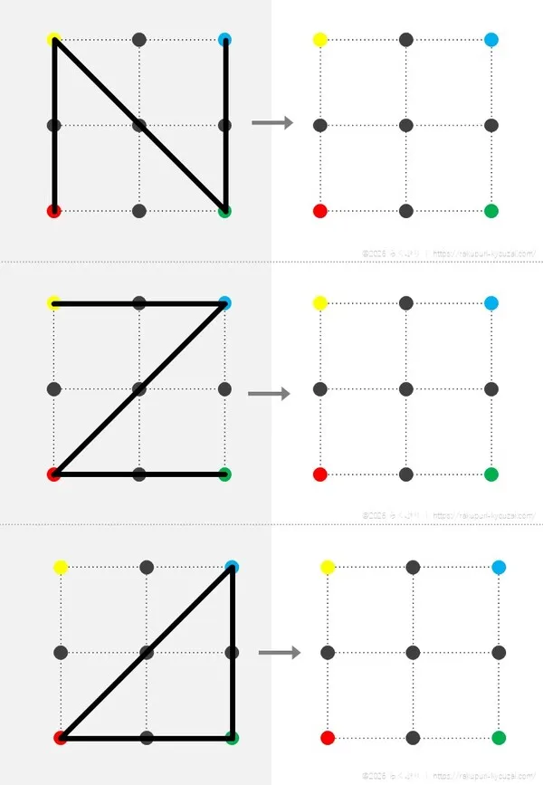 点描写３×３色５
