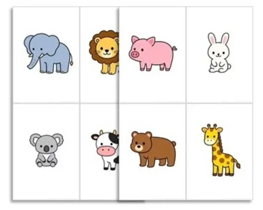 たまご４個版動物８種類